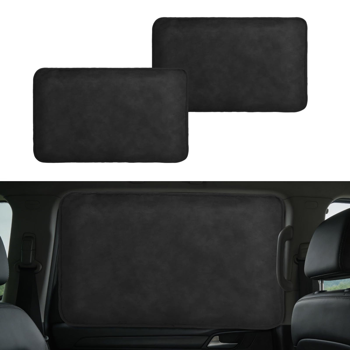 XCBYT Magnetic Car Window Shades for Side Window, 100% Blackout Privacy