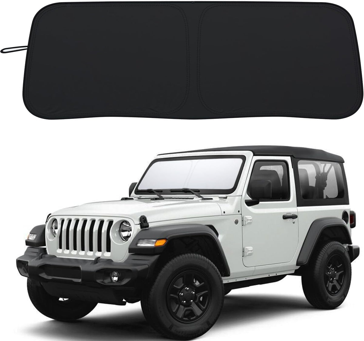 Premium Car Windshield Sun Shade for 2018-2022 Honda Accord Front Window Sun Visor Reflector 310T Thickened Blocks UV Rays Foldable Sunshade Car Interior Protection Accessories