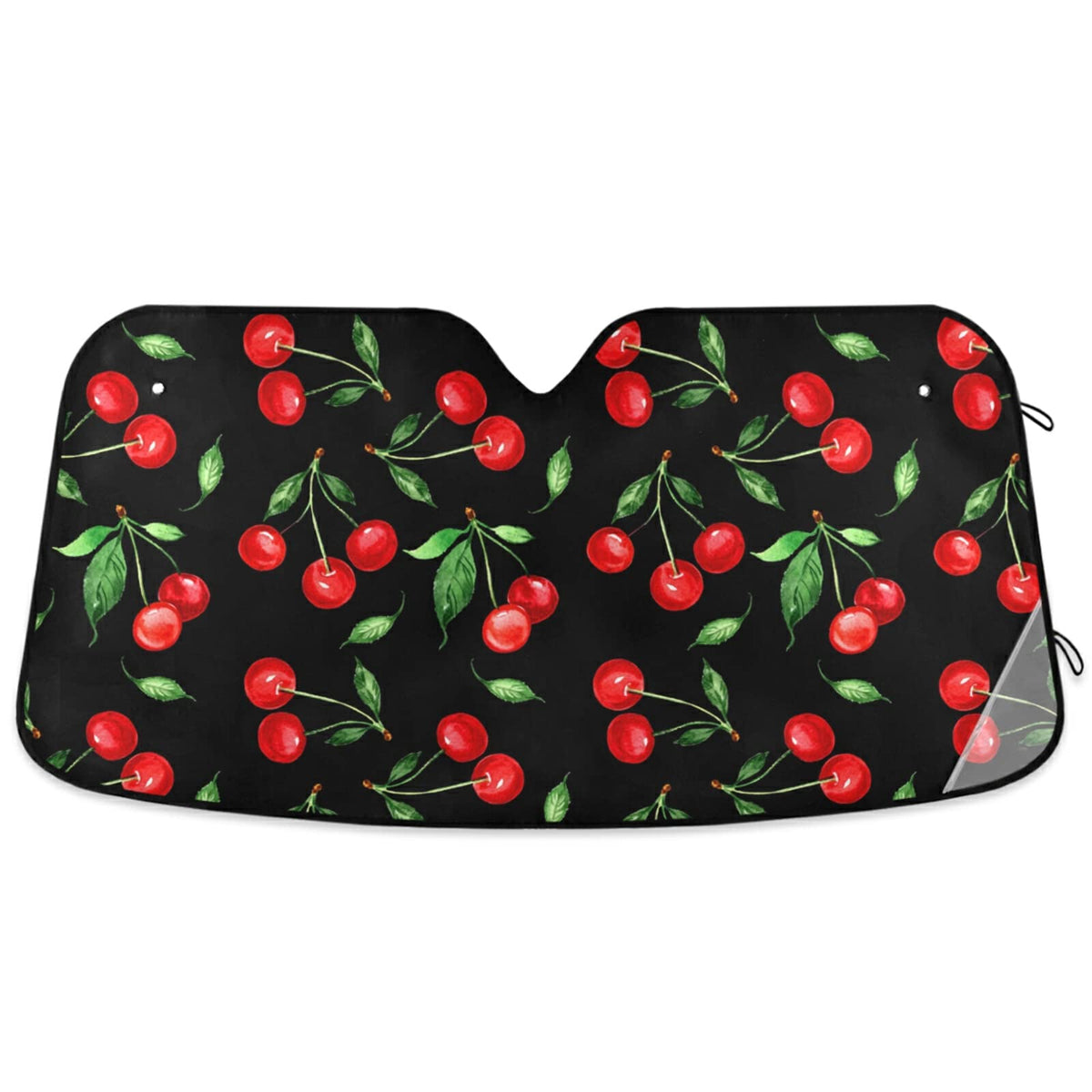 Leopard Print Car Windshield Sun Shade Foldable UV Ray Sun Visor Protector Sunshade to Keep Your Vehicle Cool (51" x 27")