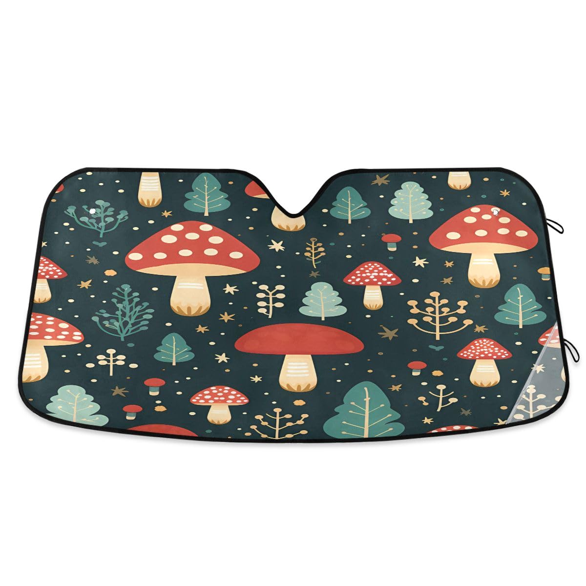 Car Windshield Sunshade Irises Vincent Van Gogh Pattern, Blocks Sun Visor Protector Foldable Sun Shield Keep Your Vehicle Cool, Fits Windshields of Most Sizes