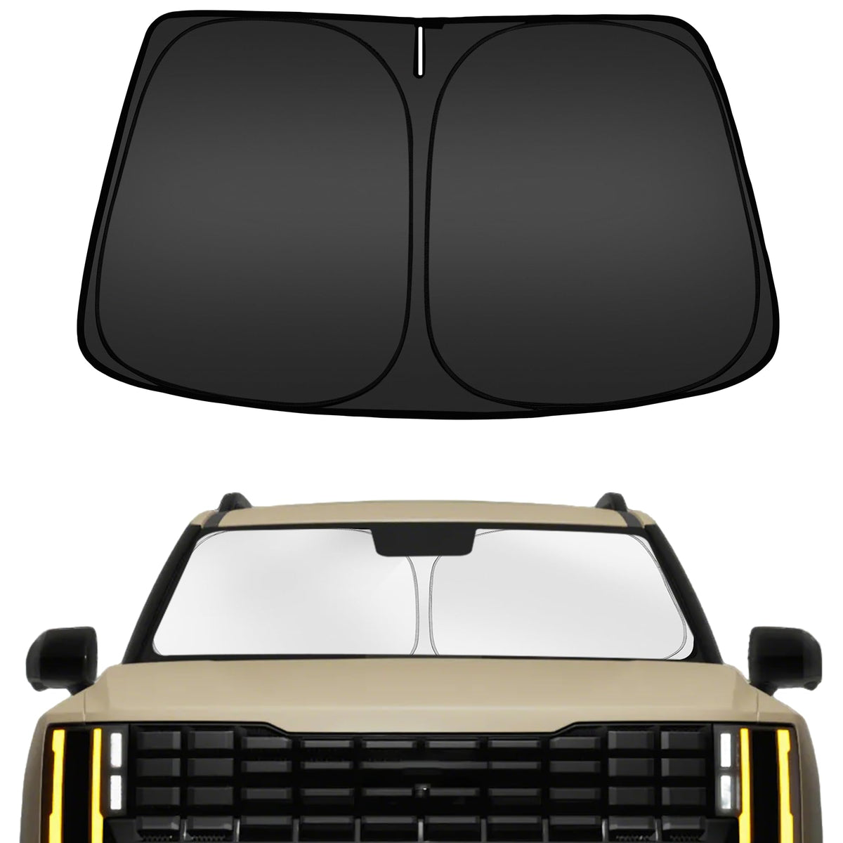 ARISMOTOR Windshield Sun Shade for Honda HRV HR-V 2023-2026 2027