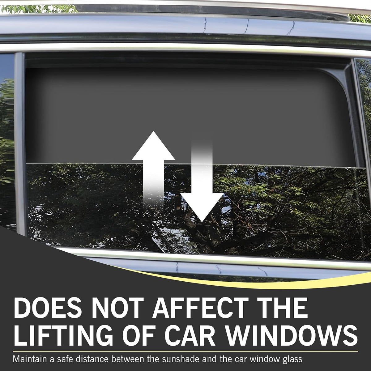 4PCS Auto Window Shade, Magnetic Side Window Sun Shade, Block Light Car Window Covers, Heat Insulation and UV Protection Car Curtain, Universal Interior Accessories