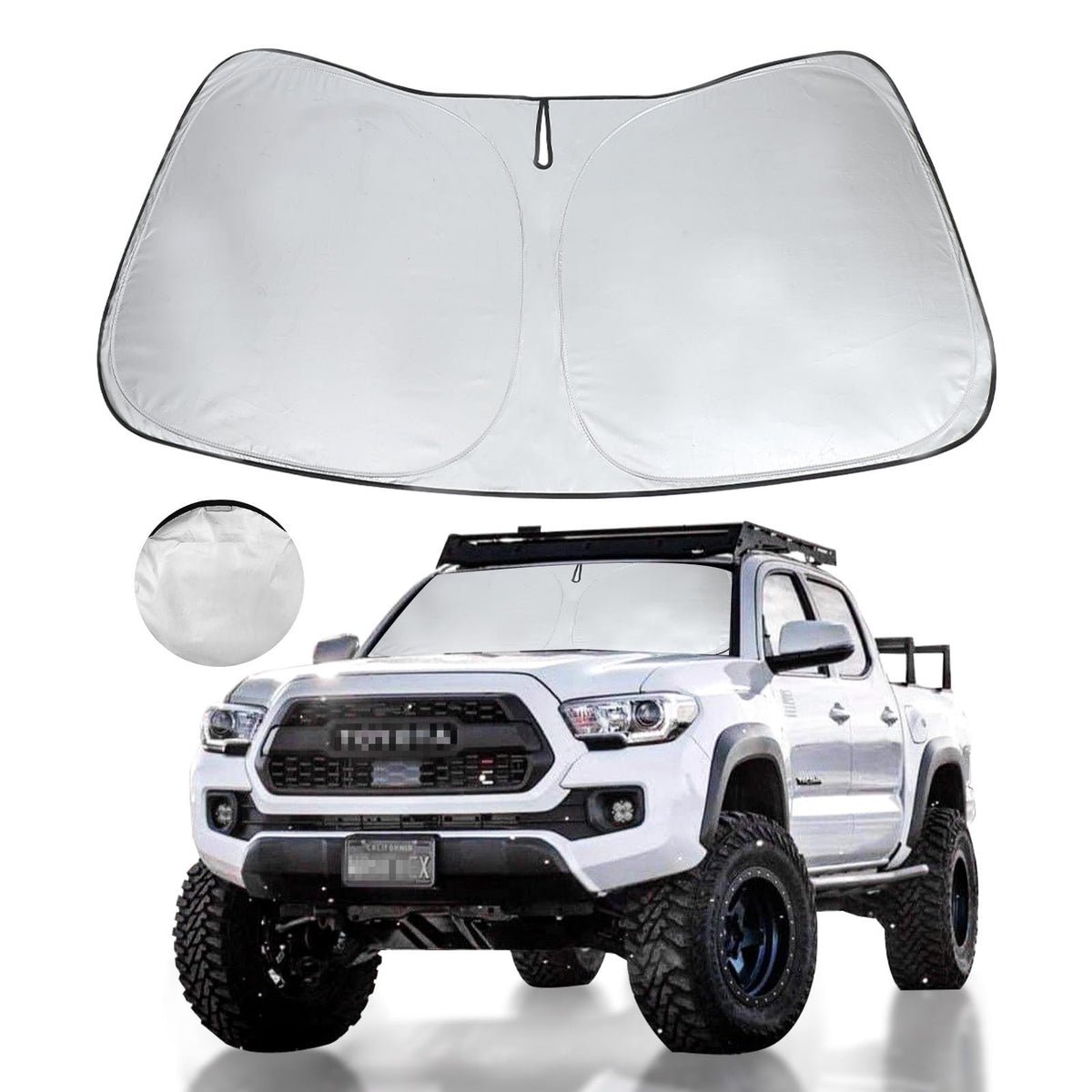 Windshield Sun Shade Car Sunshade Accessories for 2026-2019 Toyota RAV4