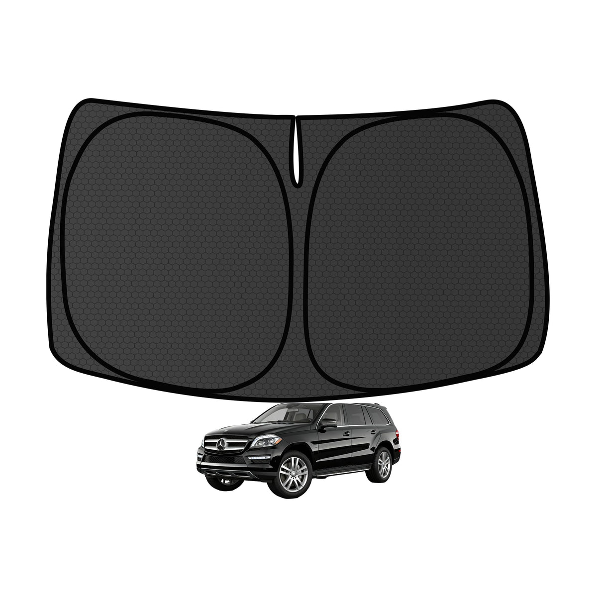 Murano Windshield Sun Shade for Murano 2015-2024 Blocks UV Rays Accessories,1:1 Custom Foldable Thickened Wear-Resistant Front Window Sunshade Visor,Keeps Your Car Cooler