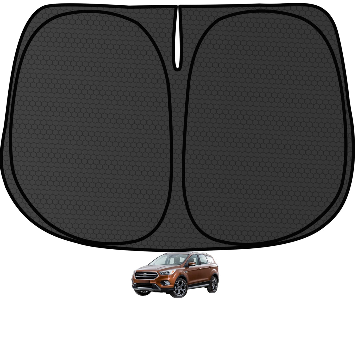 Murano Windshield Sun Shade for Murano 2015-2024 Blocks UV Rays Accessories,1:1 Custom Foldable Thickened Wear-Resistant Front Window Sunshade Visor,Keeps Your Car Cooler