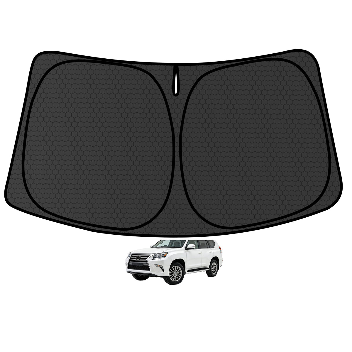 Murano Windshield Sun Shade for Murano 2015-2024 Blocks UV Rays Accessories,1:1 Custom Foldable Thickened Wear-Resistant Front Window Sunshade Visor,Keeps Your Car Cooler