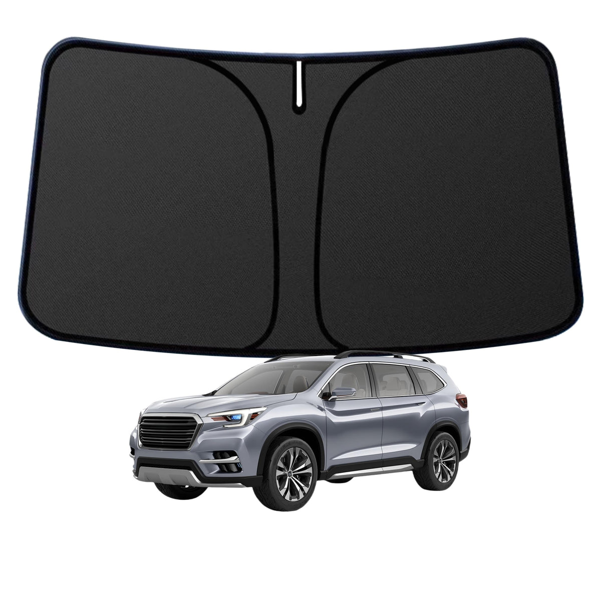 Murano Windshield Sun Shade for Murano 2015-2024 Blocks UV Rays Accessories,1:1 Custom Foldable Thickened Wear-Resistant Front Window Sunshade Visor,Keeps Your Car Cooler