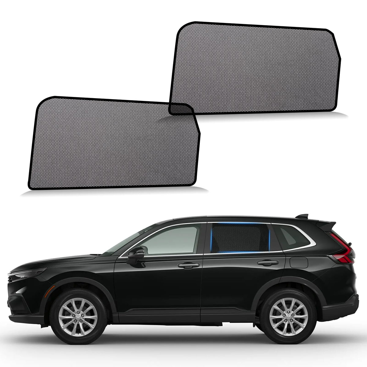 ZATOOTO Car Window Shades Toyota RAV4 2019-2024 for Rear Window, 2 Pack