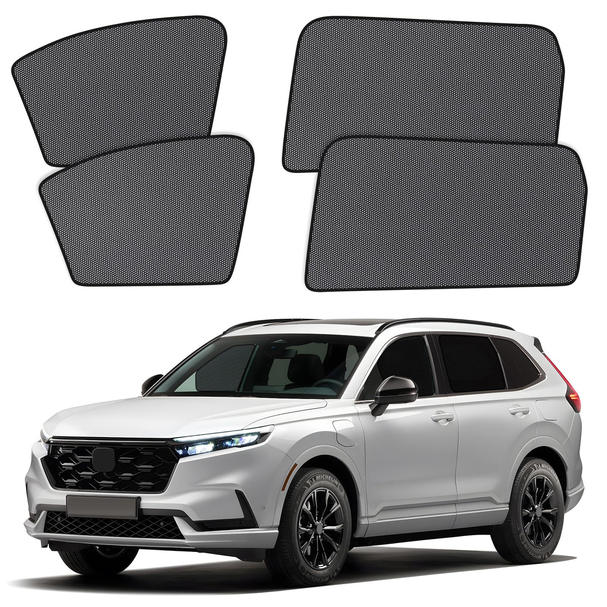 XCBTY 11-23 4Runner Window Shade for Rear Seat Windows, 2-Pack Magnetic