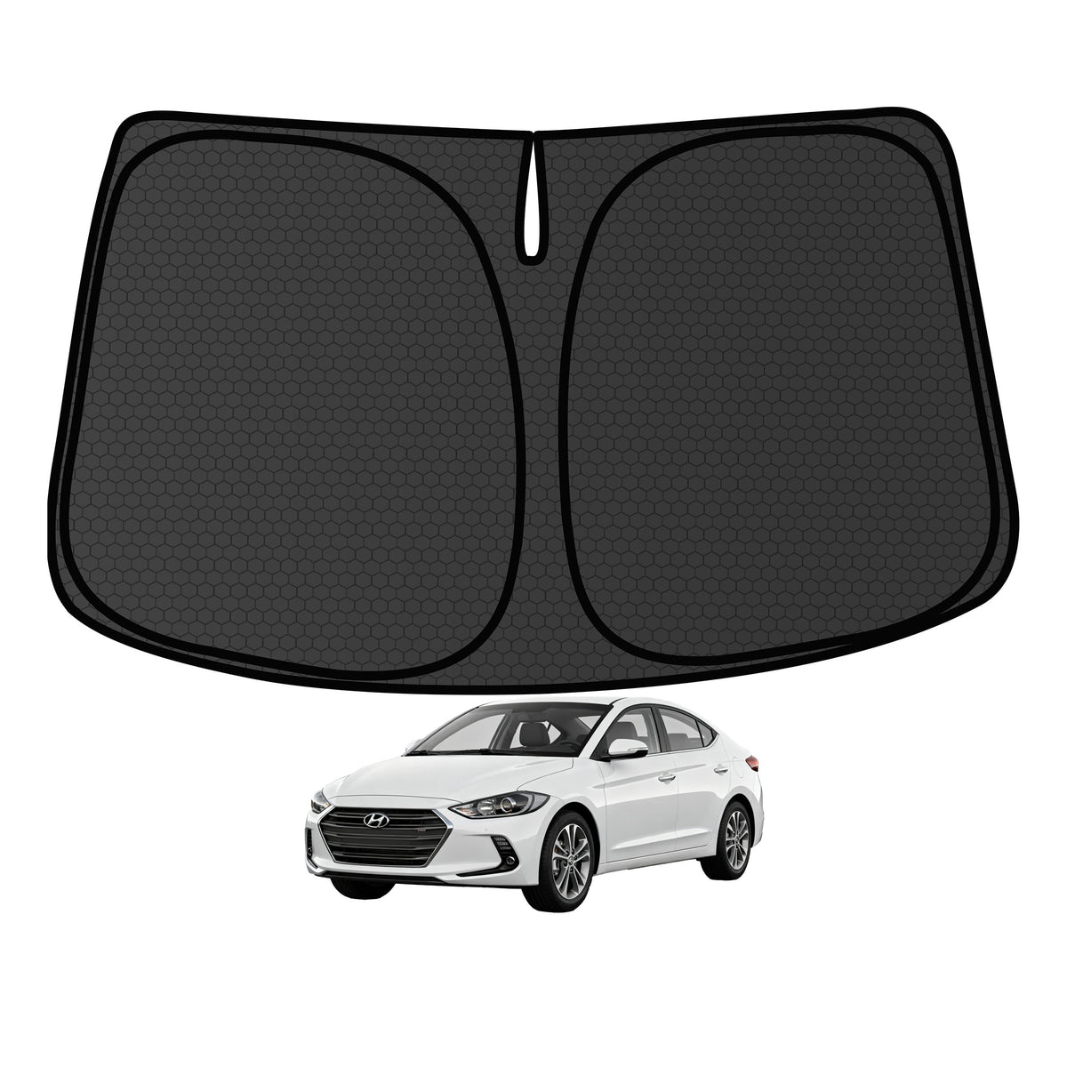 Murano Windshield Sun Shade for Murano 2015-2024 Blocks UV Rays Accessories,1:1 Custom Foldable Thickened Wear-Resistant Front Window Sunshade Visor,Keeps Your Car Cooler