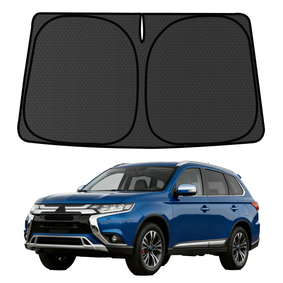 Murano Windshield Sun Shade for Murano 2015-2024 Blocks UV Rays Accessories,1:1 Custom Foldable Thickened Wear-Resistant Front Window Sunshade Visor,Keeps Your Car Cooler