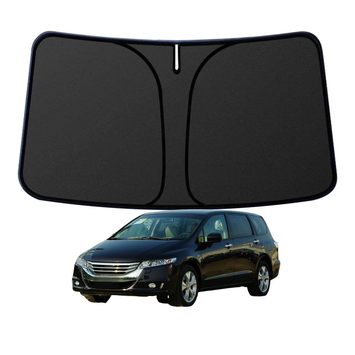 Murano Windshield Sun Shade for Murano 2015-2024 Blocks UV Rays Accessories,1:1 Custom Foldable Thickened Wear-Resistant Front Window Sunshade Visor,Keeps Your Car Cooler