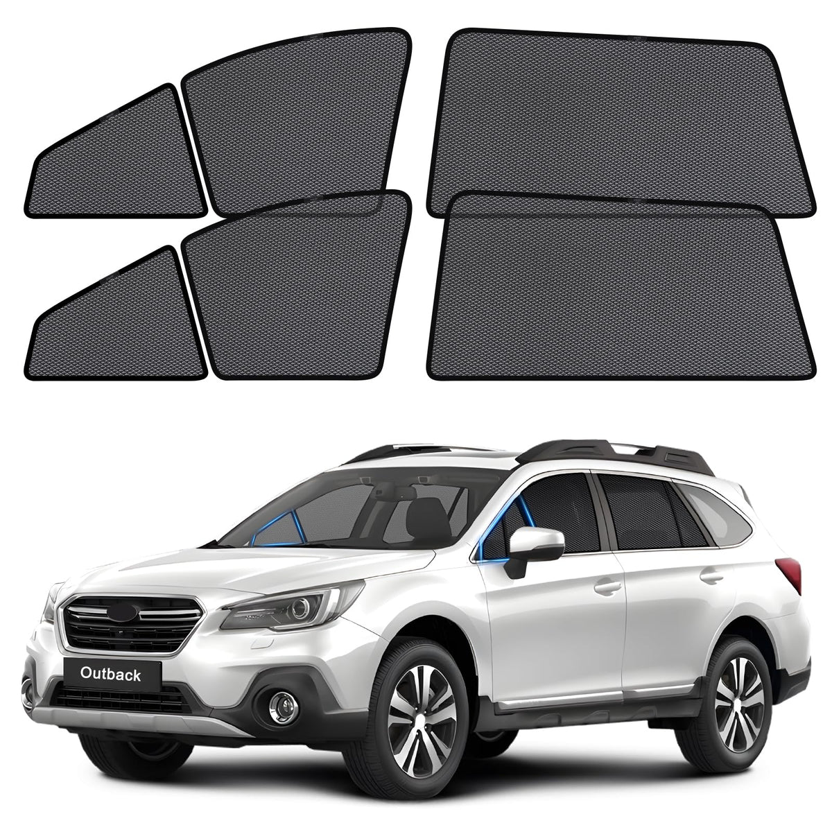 ZATOOTO Toyota Rav4 Window Shade 2019-2024, Breathable & Bug-Free
