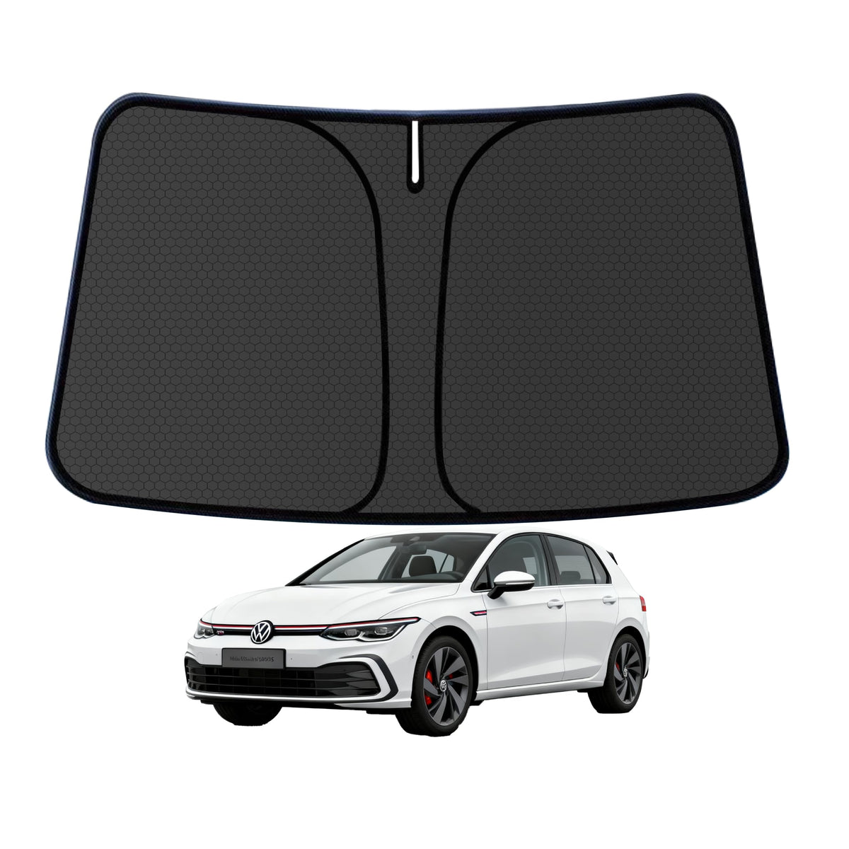 Murano Windshield Sun Shade for Murano 2015-2024 Blocks UV Rays Accessories,1:1 Custom Foldable Thickened Wear-Resistant Front Window Sunshade Visor,Keeps Your Car Cooler