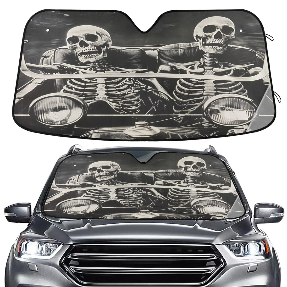 Sea Turtle Teal Windshield Sun Shade for Car Auto SUV Truck Foldable Front Window Sunshade Sun Visor Protector Block UV Rays Reflect Heat, 55" x 28"