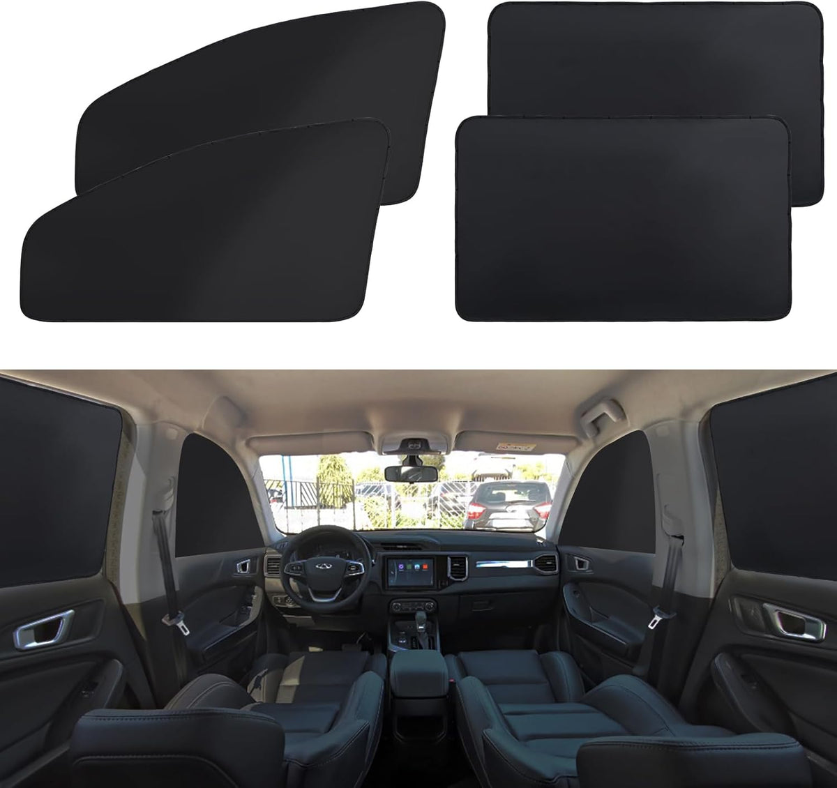 Save 40% Today on Magnetic Car Side Window Curtains