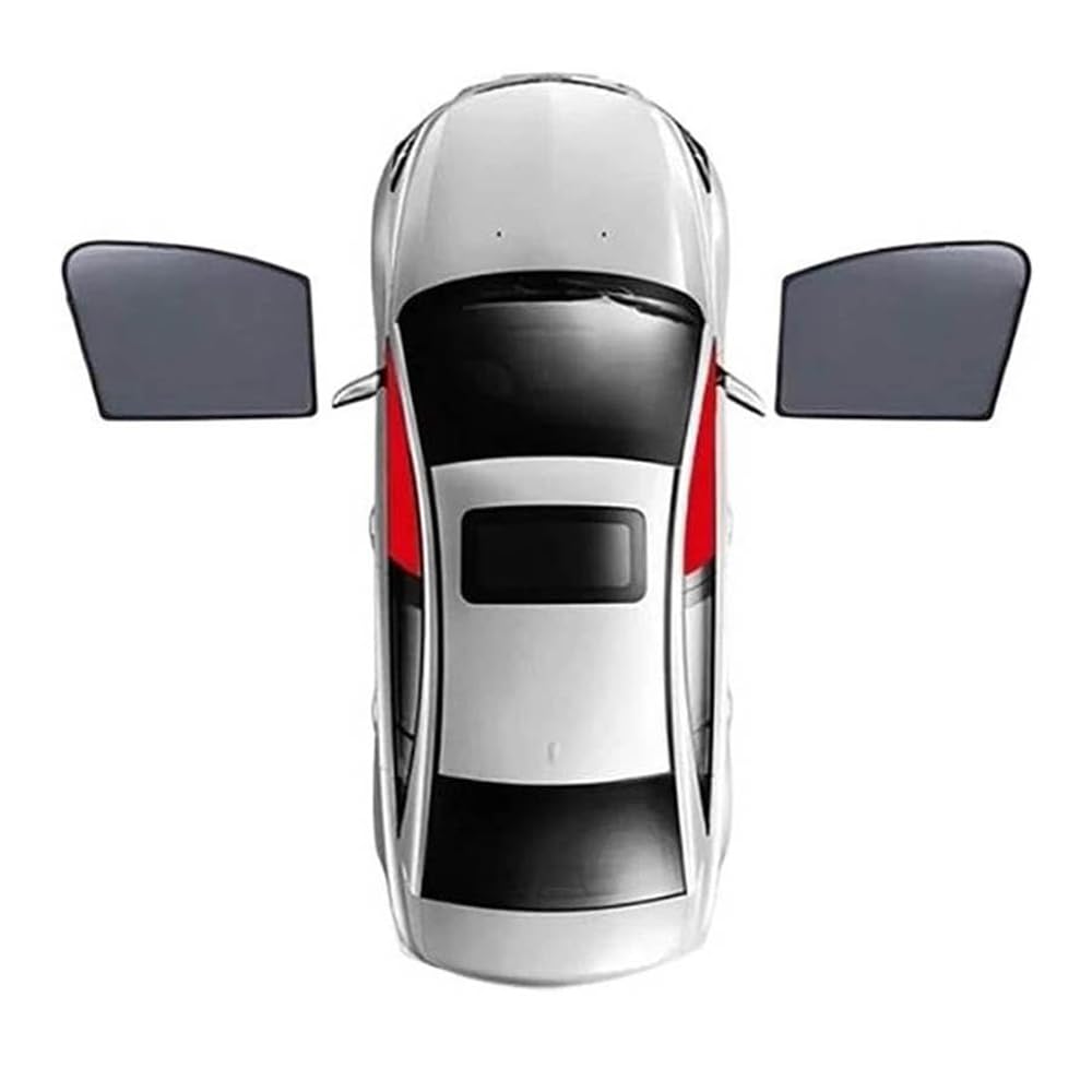 REVXON Magnetic Car Shades for Side Windows for Honda CR-V 2012-2016, Custom Fit Mesh Car Window Cover Privacy Curtain Heat Reduction Breathable Allows Window Open,Four Windows