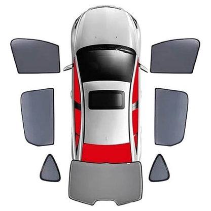 REVXON Magnetic Car Shades for Side Windows for Honda CR-V 2012-2016, Custom Fit Mesh Car Window Cover Privacy Curtain Heat Reduction Breathable Allows Window Open,Four Windows