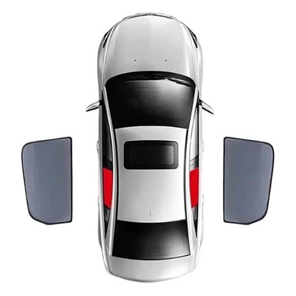 REVXON Magnetic Car Shades for Side Windows for Honda CR-V 2012-2016, Custom Fit Mesh Car Window Cover Privacy Curtain Heat Reduction Breathable Allows Window Open,Four Windows