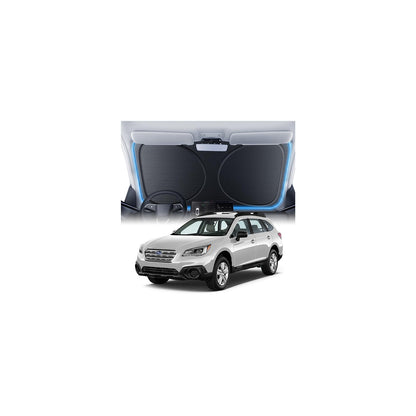 Windshield Sun Shade for Honda CR-V 2000-2026, 100% UV Block & Heat Insulation, Custom Fit Sunshade, Foldable Car Sunshade with Storage Bag, Summer Car Accessory