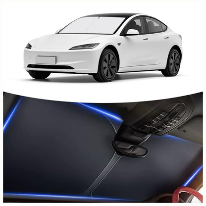 Car Windshield Sun Shade Compatible with Toyota RAV4 2019-2025,Oxford Cloth Sun Shade for Car Windshield with Foldable Design,Windshields Cover Suns Shades for Blocking Heat with Storage Bag