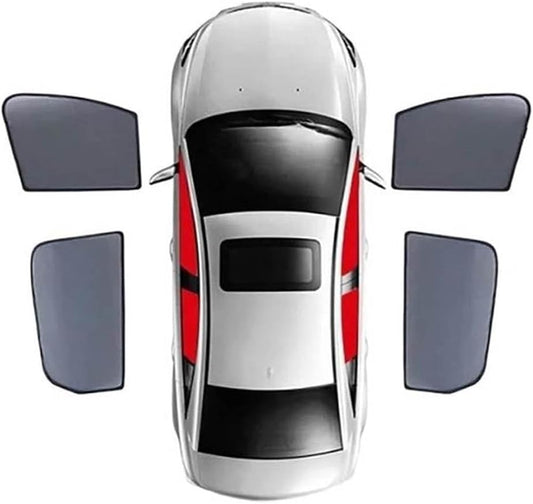 REVXON Magnetic Car Shades for Side Windows for Honda CR-V 2012-2016, Custom Fit Mesh Car Window Cover Privacy Curtain Heat Reduction Breathable Allows Window Open,Four Windows