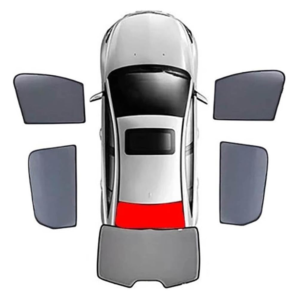 REVXON Magnetic Car Shades for Side Windows for Honda CR-V 2012-2016, Custom Fit Mesh Car Window Cover Privacy Curtain Heat Reduction Breathable Allows Window Open,Four Windows