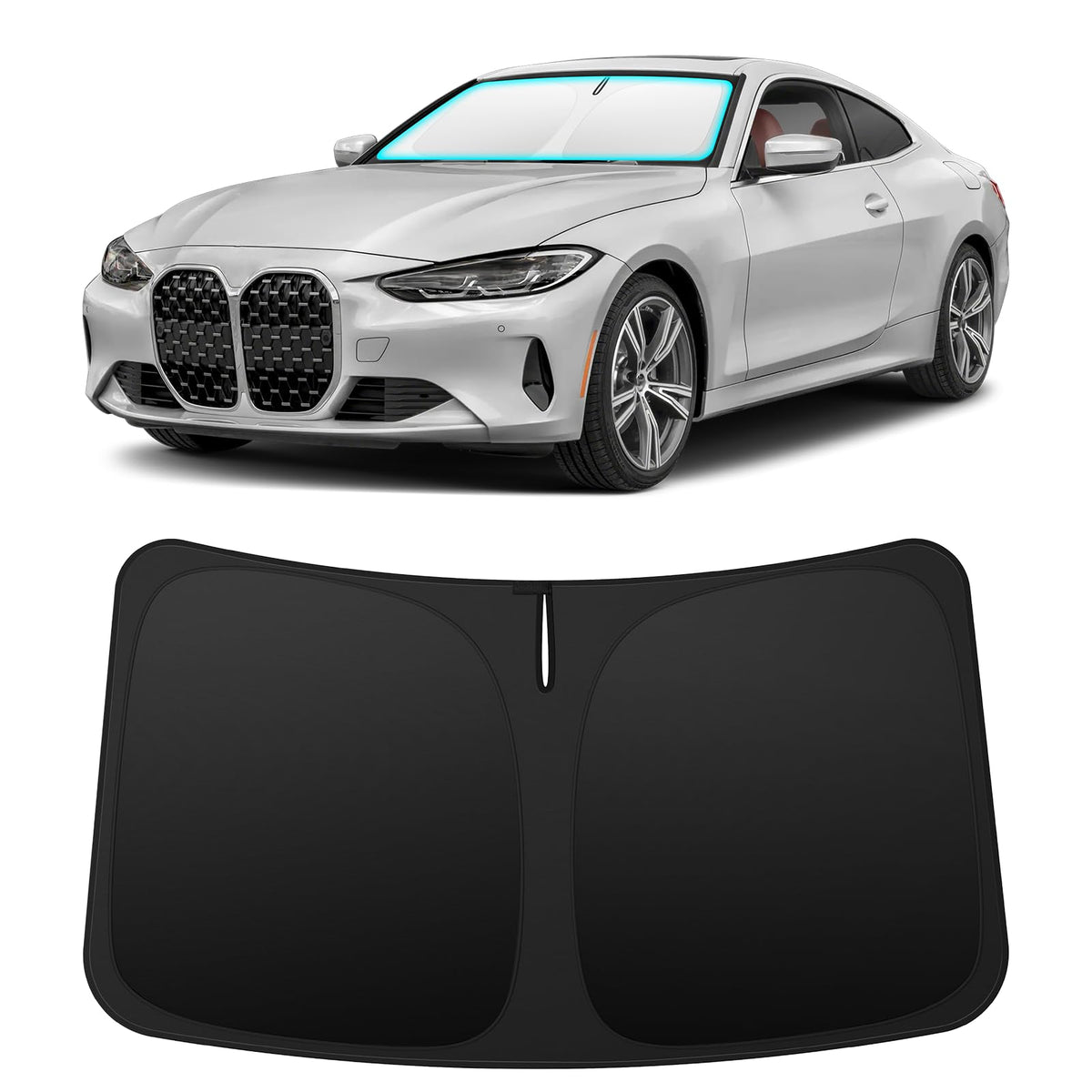 INSAUTO Custom Fit Windshield Sun Shade for Toyota Camry 2018-2024