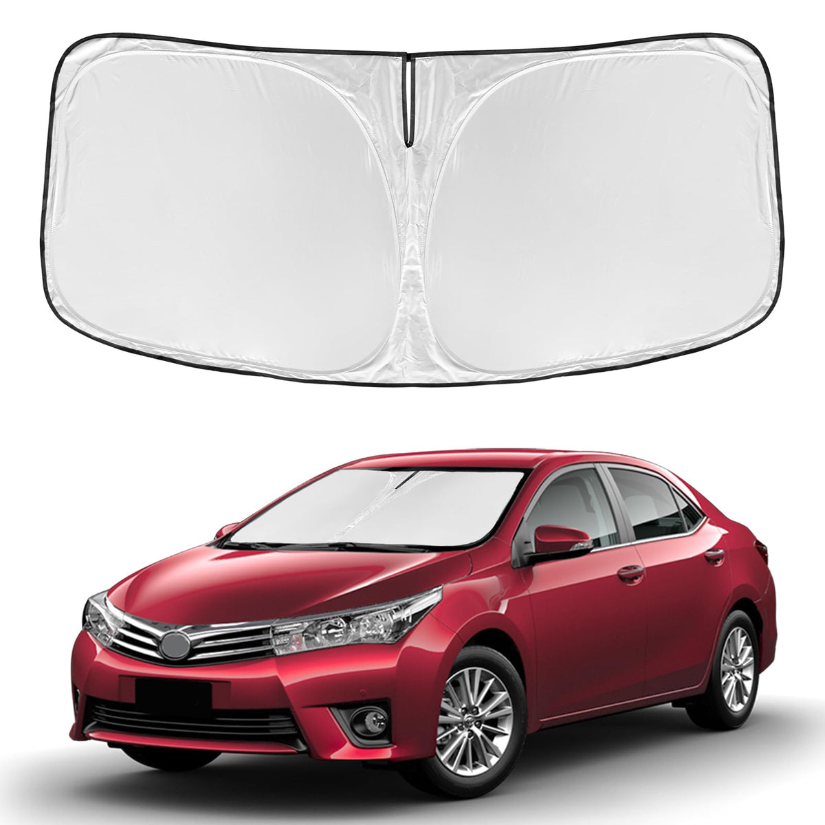 for Toyota Tacoma 2016-2024 2025 2026 Sun Shade Sunshade Windshield Cover