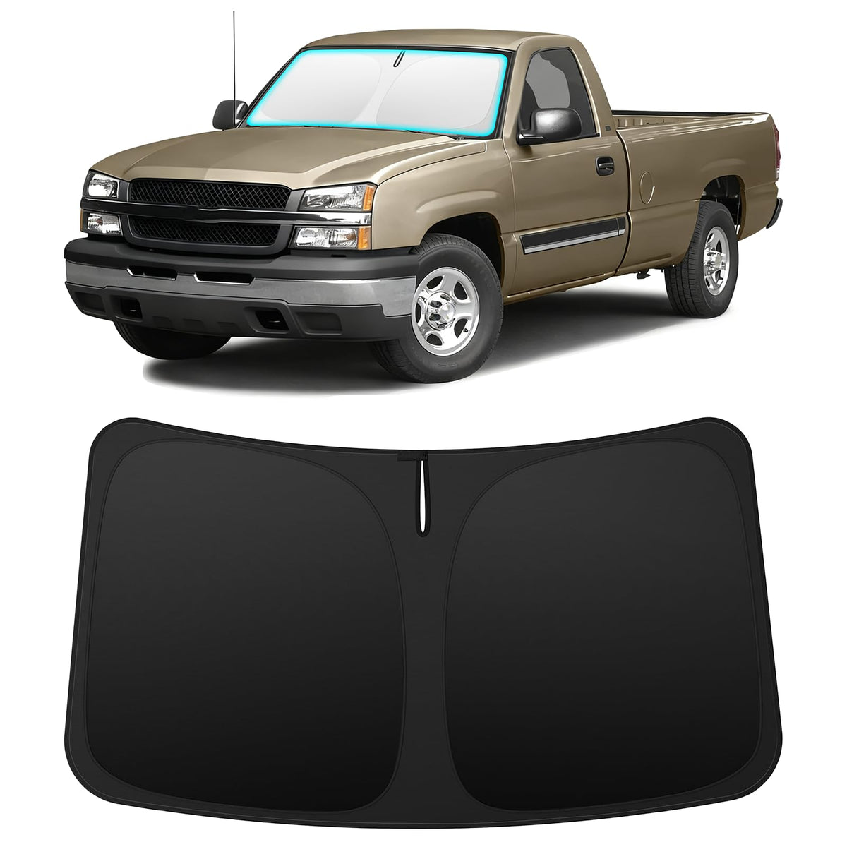 INSAUTO Custom Fit Windshield Sun Shade for Ford Escape 2013-2019