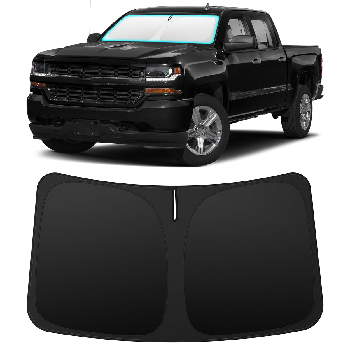 INSAUTO Custom Fit Windshield Sun Shade for Ford Escape 2013-2019
