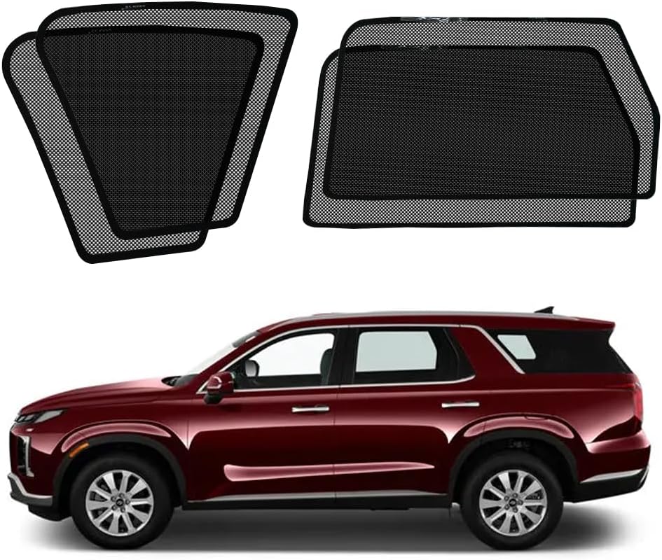 BWEN Car Window Shades for Hyundai Palisade 2020-2025(4PCS)