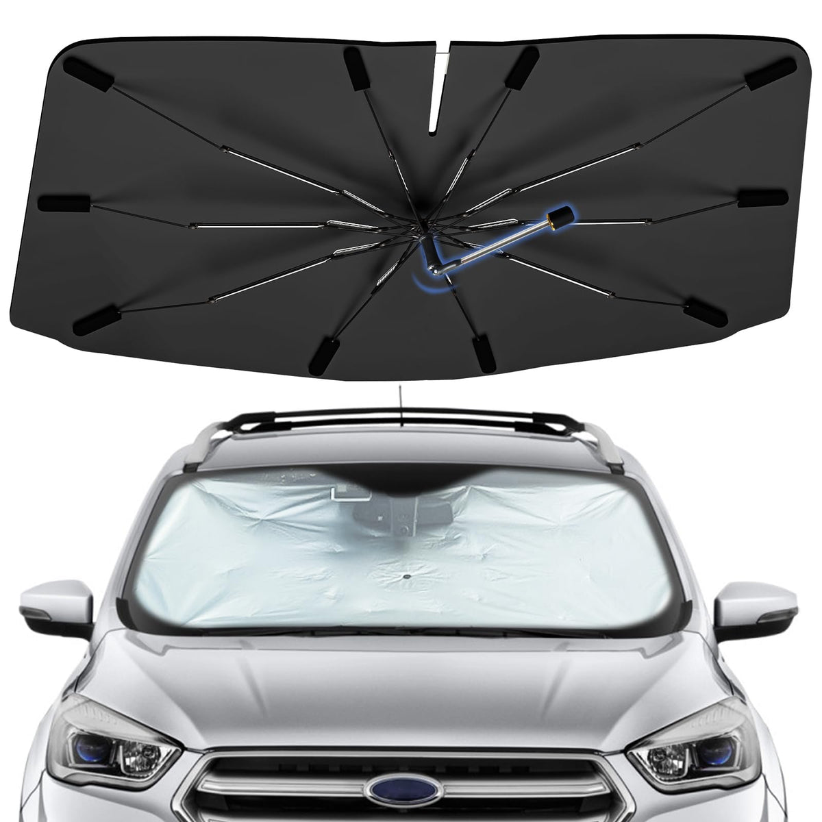 Windshield Sun Shade Umbrella for Dodge Durango 2011-2026 Front Window