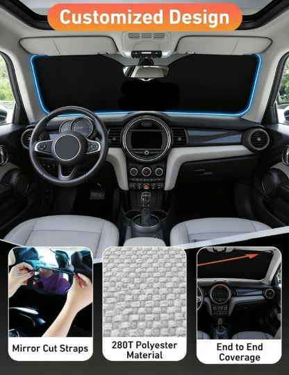 Car Windshield Sunshade Sun Shade for Mini Cooper Accessories