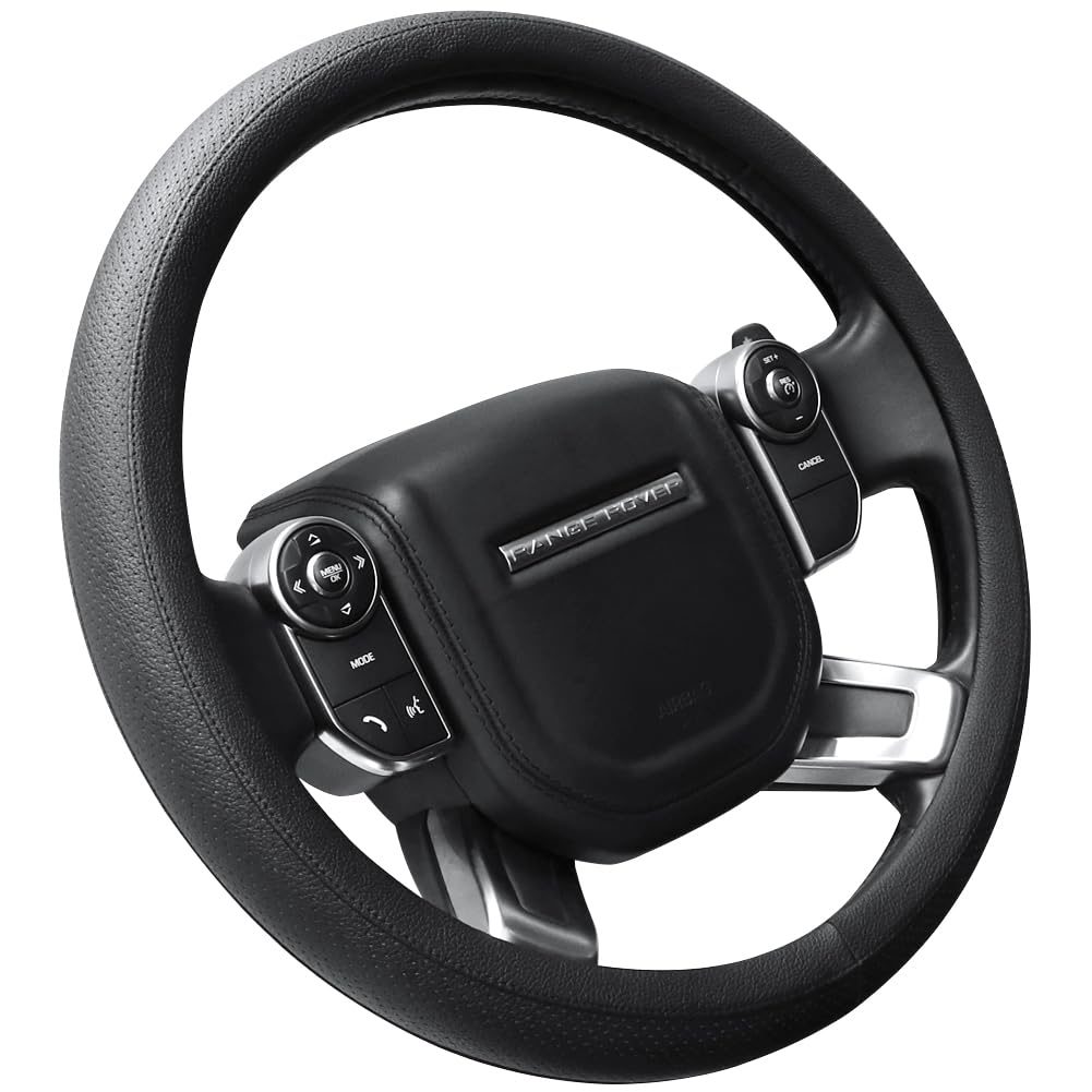 SEG Direct Car Steering Wheel Cover for Prius Civic Model 3 / Y 14"-14.25"
