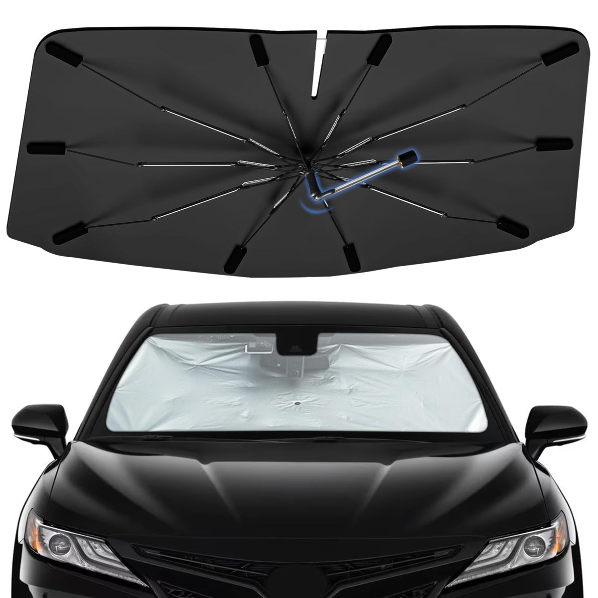 Windshield Sun Shade Umbrella for Dodge Durango 2011-2026 Front Window