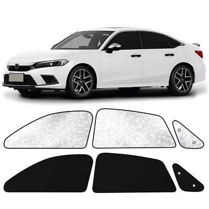 ZATOOTO Magnetic Car Window Shade for Side Window Car Privacy Curtains 4pcs