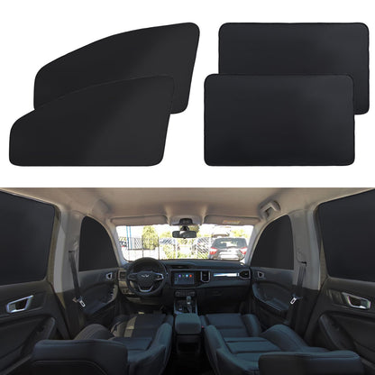 XCBYT Magnetic Car Window Shades for Side Window, 100% Blackout Privacy