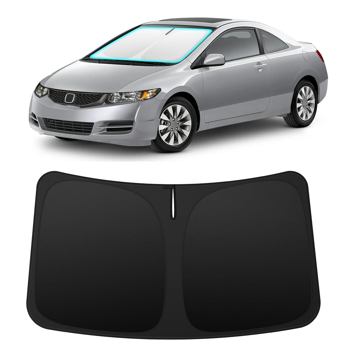 INSAUTO Custom Fit Windshield Sun Shade for Ford Escape 2013-2019