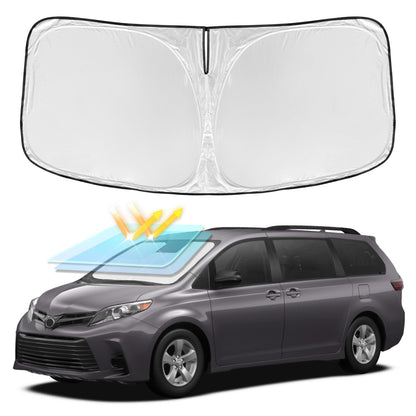for Toyota Tacoma 2016-2024 2025 2026 Sun Shade Sunshade Windshield Cover