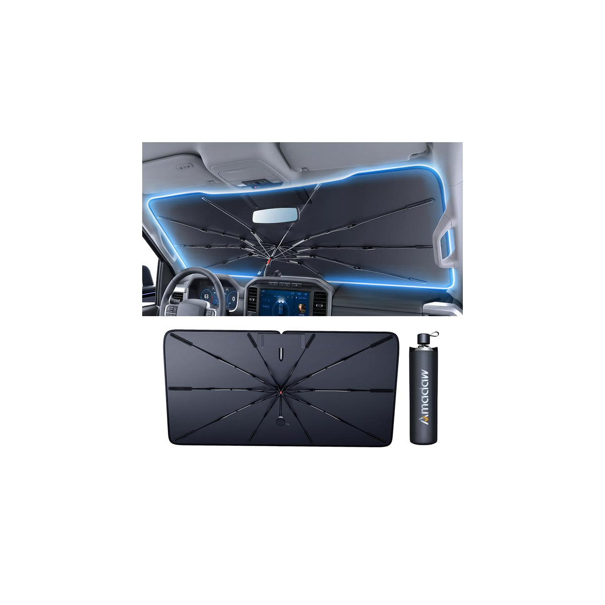 Windshield Sun Shade for Lexus RX 300/350 /400 （2000–2026）