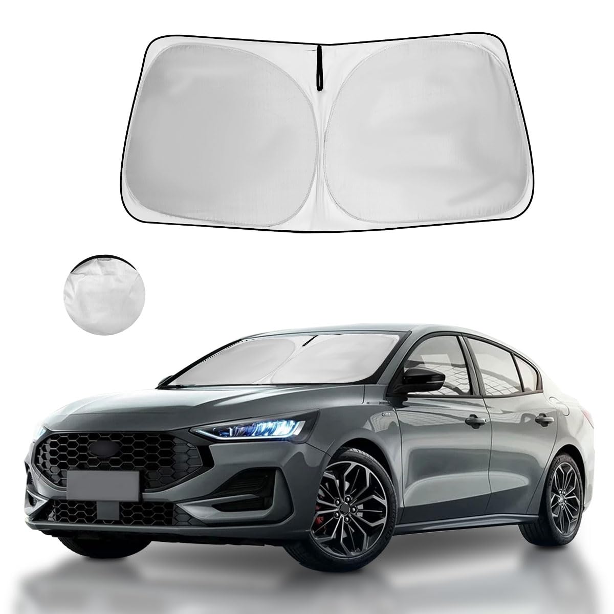 Windshield Sun Shade Car Sunshade Accessories for 2026-2019 Toyota RAV4