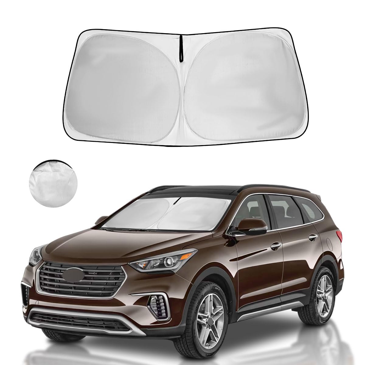 Windshield Sun Shade Car Sunshade Accessories for 2026-2019 Toyota RAV4