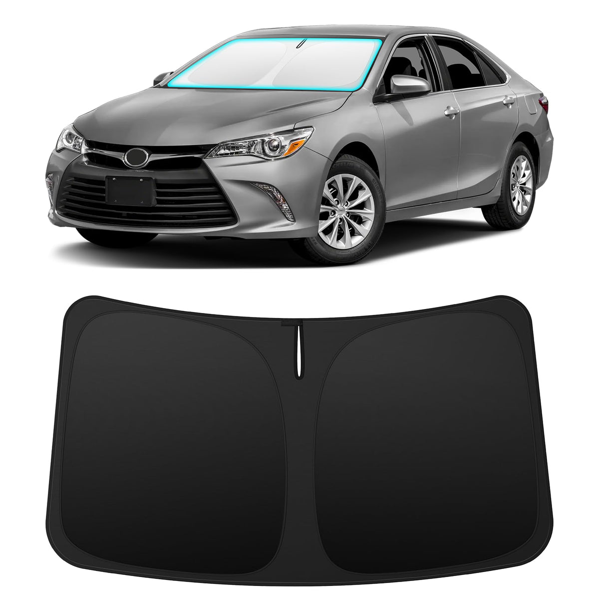 INSAUTO Custom Fit Windshield Sun Shade for Honda Accord 2013-2017