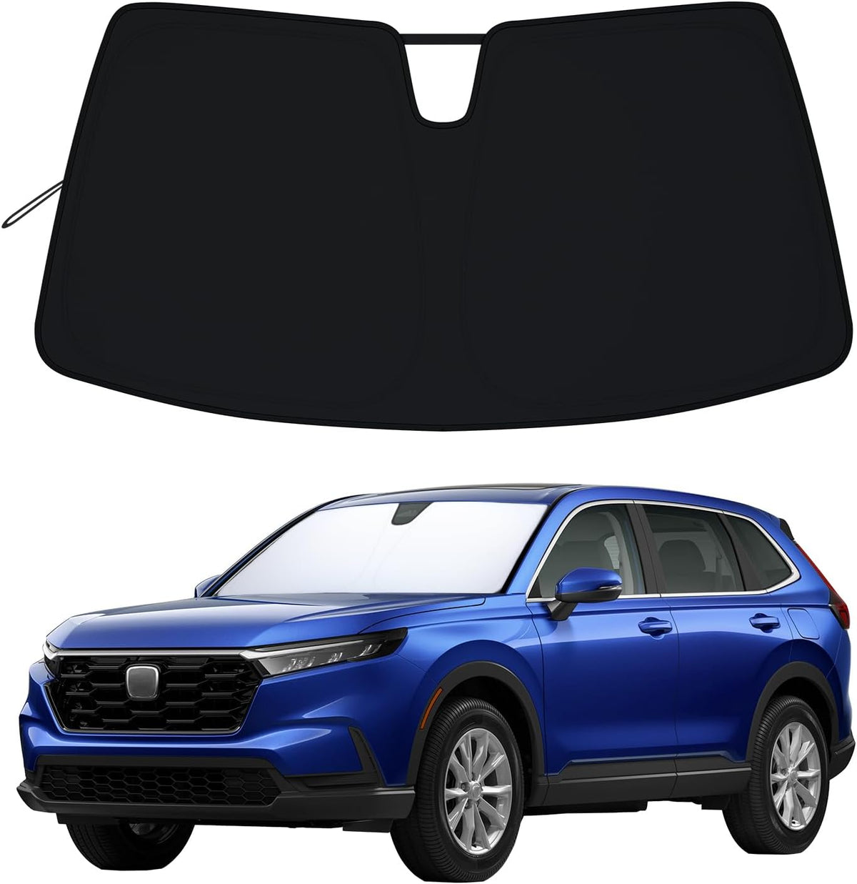Premium Car Windshield Sun Shade for 2018-2022 Honda Accord Front Window Sun Visor Reflector 310T Thickened Blocks UV Rays Foldable Sunshade Car Interior Protection Accessories