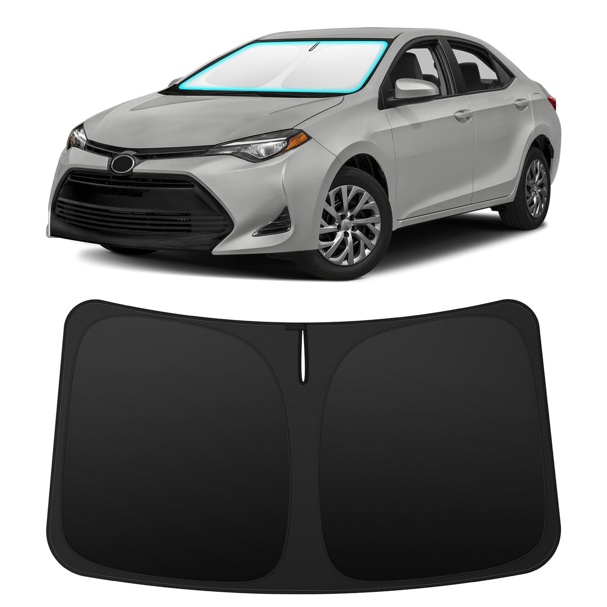 INSAUTO Custom Fit Windshield Sun Shade for Honda Accord 2013-2017