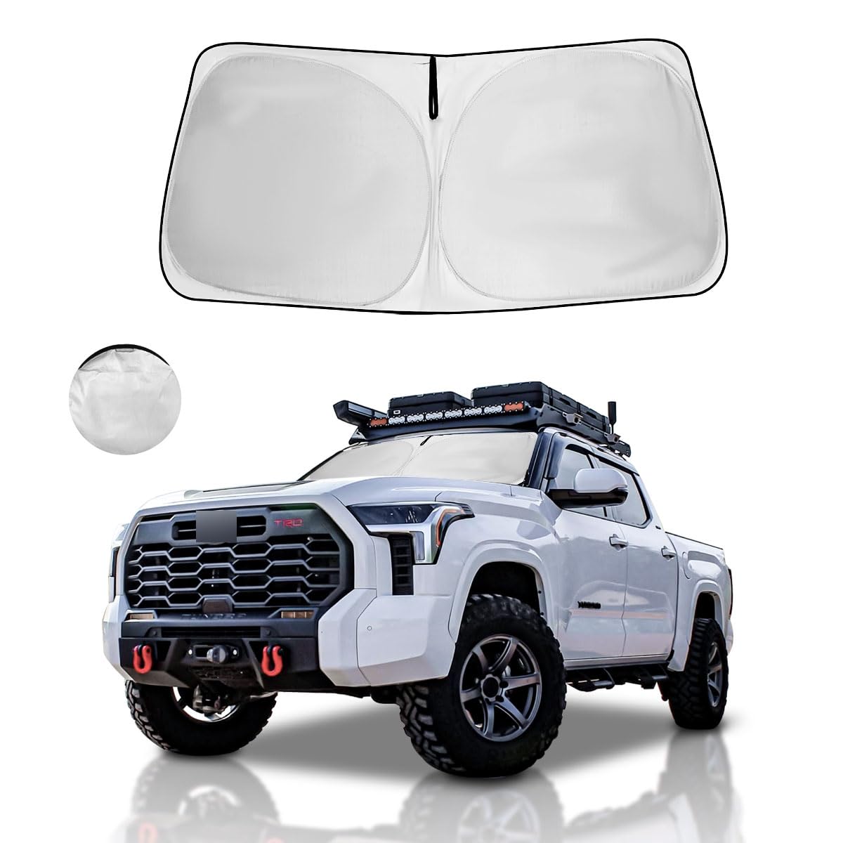 Windshield Sun Shade Car Sunshade Accessories for 2026-2019 Toyota RAV4