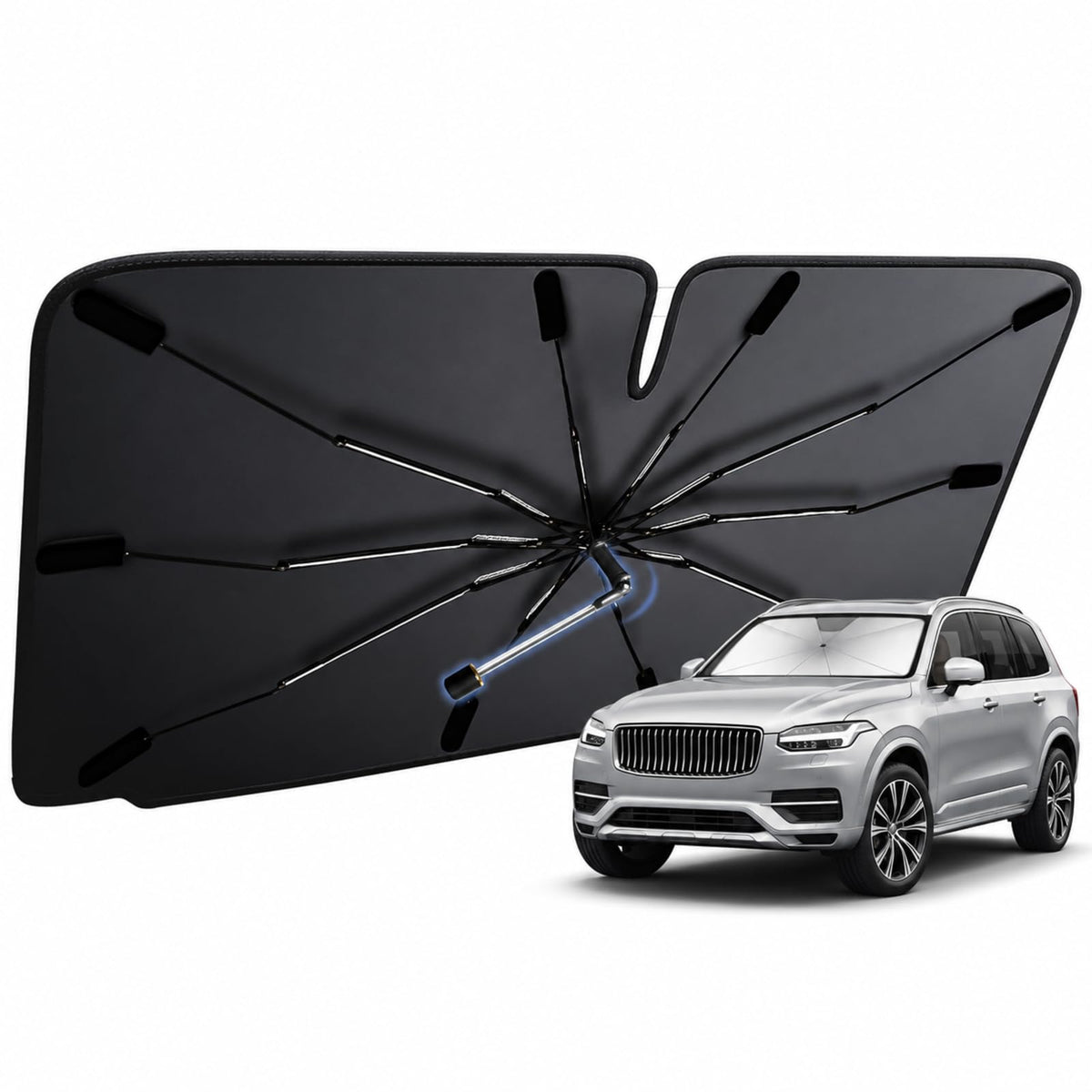 Windshield Sun Shade Umbrella for Dodge Durango 2011-2026 Front Window