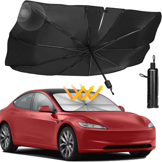 Sedan SUV Car Sun Shade for Windshield, Blocks UV Rays & Sun Heat