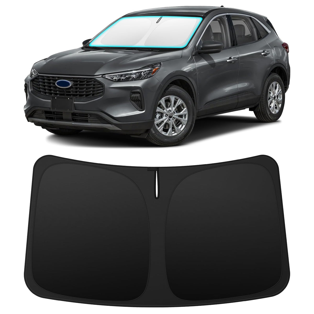 INSAUTO Custom Fit Windshield Sun Shade for Honda Accord 2013-2017